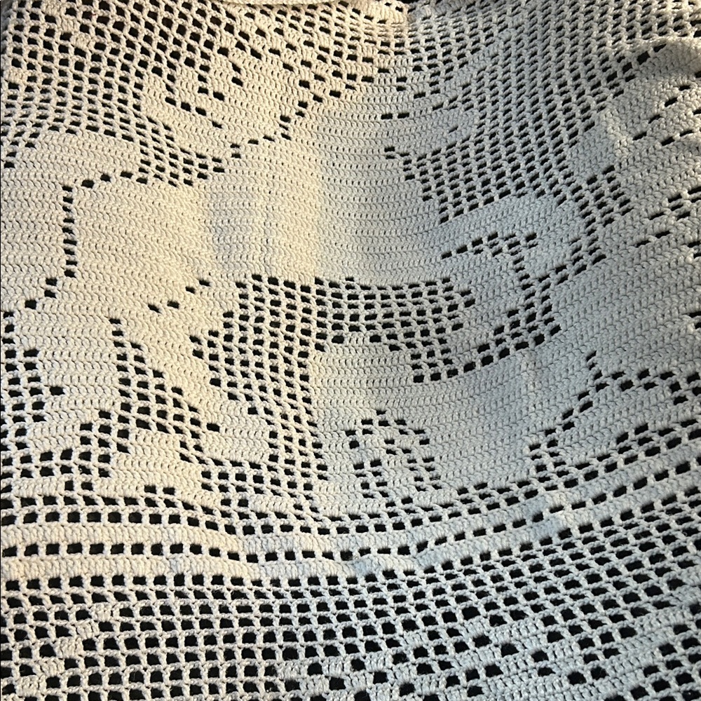 Crochet unicorn Bedcover